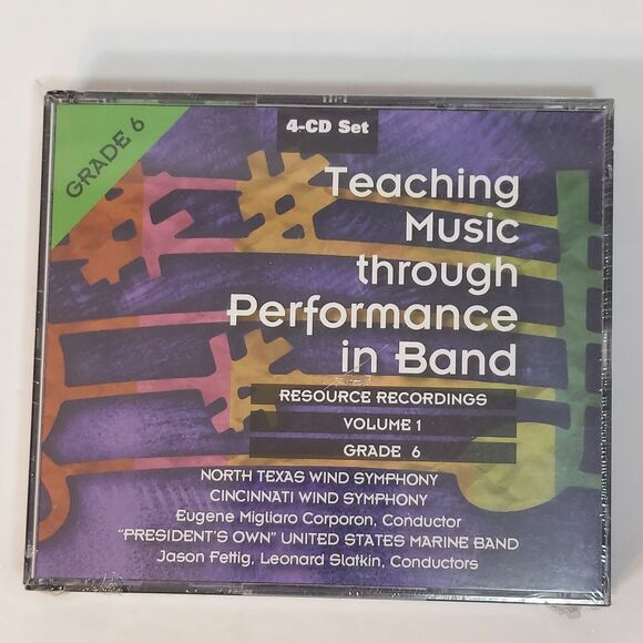 Teaching Music Through Performance In Band CD Vol 1 Grade 6 Resource Recording - Picture 1 of 3